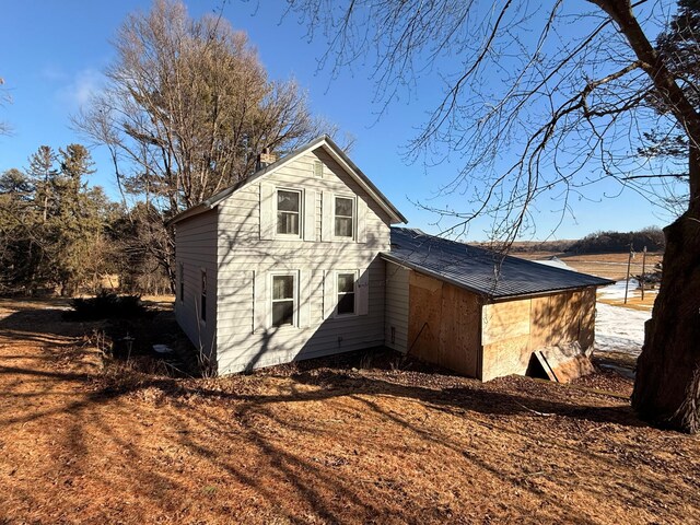 view of property exterior