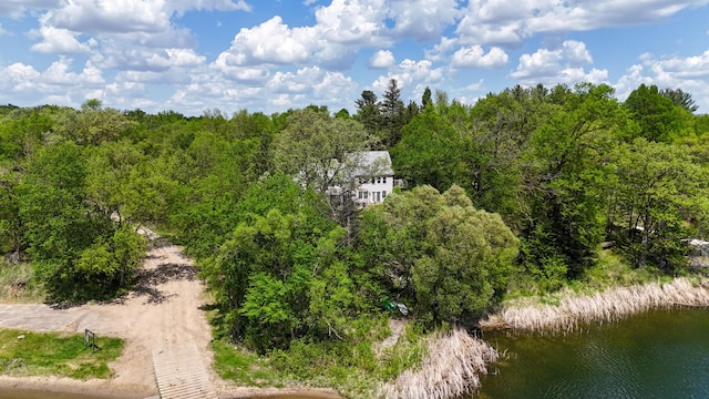 28503 Ottawa Dr, Browerville, MN 56438 - drone / aerial view of a nearby body of water