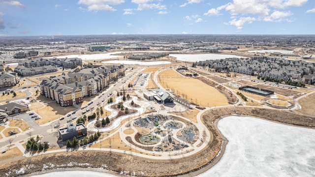 birds eye view of property featuring a residential view