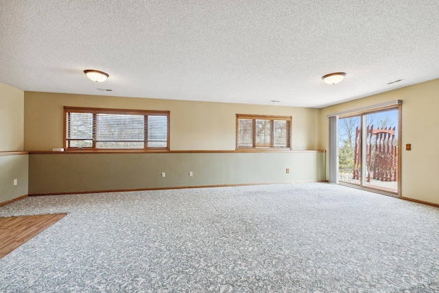 908 Park Ln, Belle Plaine, MN 56011 - carpeted spare room with a textured ceiling and baseboards