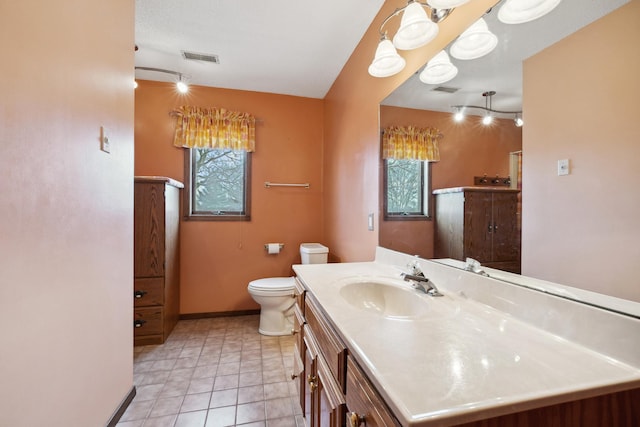 908 Park Ln, Belle Plaine, MN 56011 - bathroom with vanity and tile patterned flooring