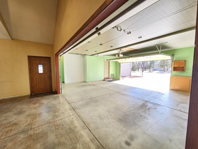 908 Park Ln, Belle Plaine, MN 56011 - garage featuring a garage door opener