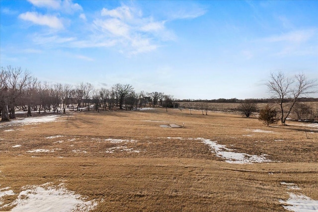 exterior space featuring a rural view