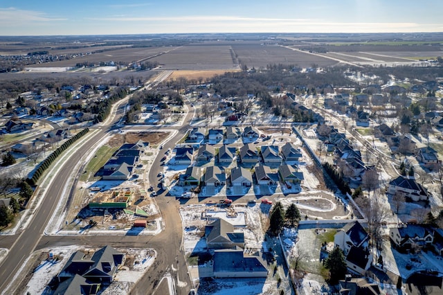 drone / aerial view featuring a residential view