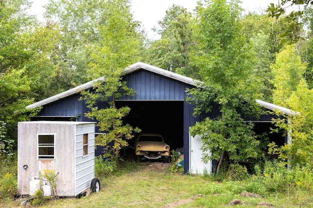 view of outbuilding with an outdoor structure