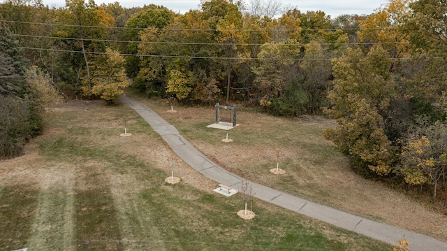 1868 Tiffany Cove Ln SW, Rochester, MN 55902 - aerial view of a heavily wooded area