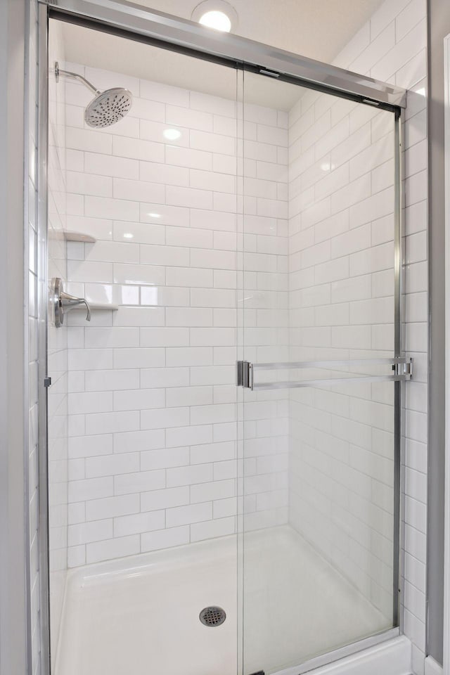 full bath with a stall shower