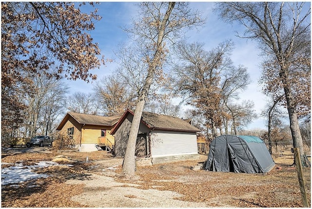 view of property exterior