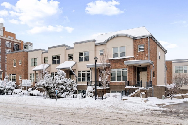 view of townhome / multi-family property