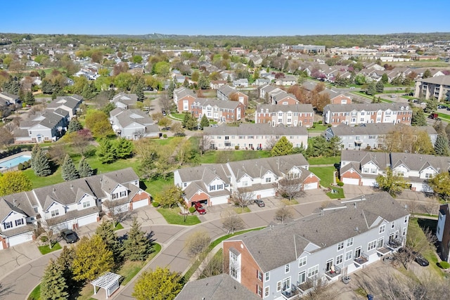 15721 France Way Unit 1312, Apple Valley, MN 55124 - bird's eye view with a residential view
