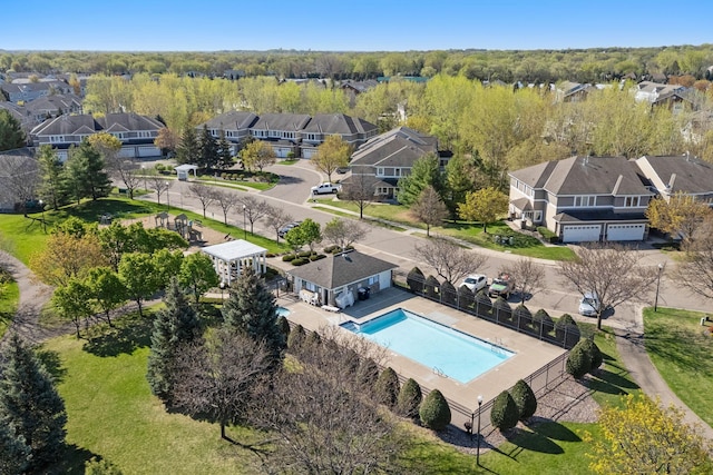 15721 France Way Unit 1312, Apple Valley, MN 55124 - drone / aerial view featuring a residential view