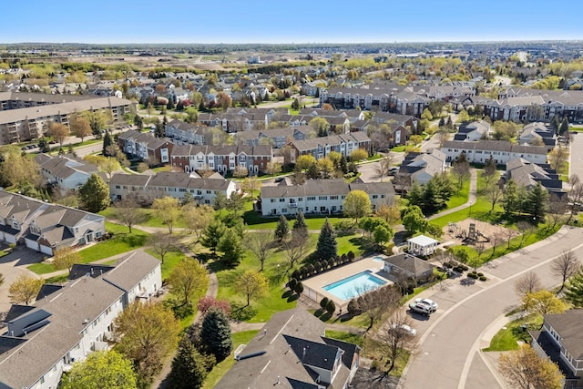15721 France Way Unit 1312, Apple Valley, MN 55124 - bird's eye view with a residential view
