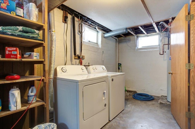 laundry area featuring laundry area and washing machine and dryer