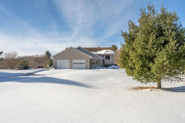 view of front of home featuring an attached garage