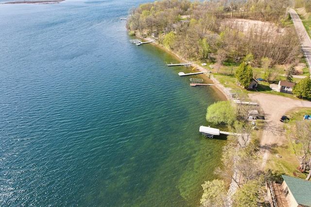 47166 Franklin Ct, Dunn Twp, MN 56572 - drone / aerial view of a large body of water