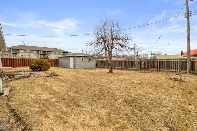3129 7th St N, Fargo, ND 58102 - view of yard with an outbuilding