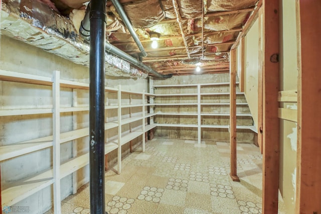 3129 7th St N, Fargo, ND 58102 - unfinished basement featuring tile patterned floors
