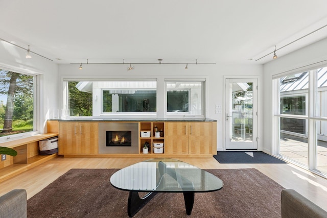 2049 Broadway St, Marine On Saint Croix, MN 55047 - sunroom / solarium with track lighting and healthy amount of natural light