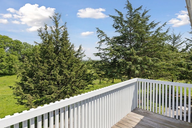 2049 Broadway St, Marine On Saint Croix, MN 55047 - view of wooden deck