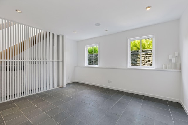 2049 Broadway St, Marine On Saint Croix, MN 55047 - unfurnished room with tile patterned floors and recessed lighting