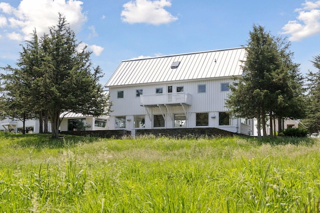 2049 Broadway St, Marine On Saint Croix, MN 55047 - back of property featuring a metal roof