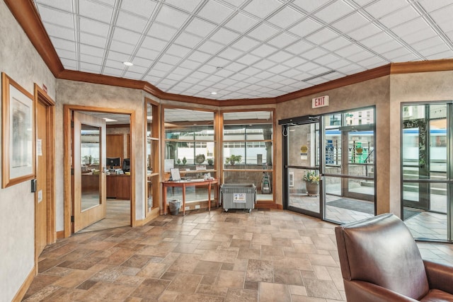 view of community lobby