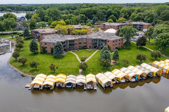 5430 Three Points Blvd Unit 131, Mound, MN 55364 - drone / aerial view of a large body of water