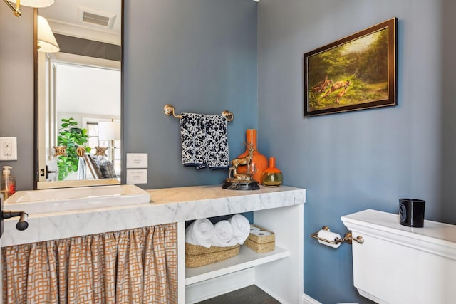 10 Saint Albans Rd E, Hopkins, MN 55305 - bathroom with toilet and a sink