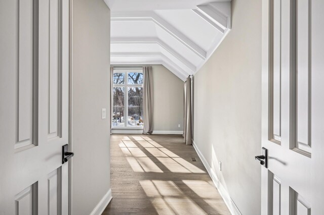 10 Saint Albans Rd E, Hopkins, MN 55305 - corridor featuring wood finished floors and baseboards