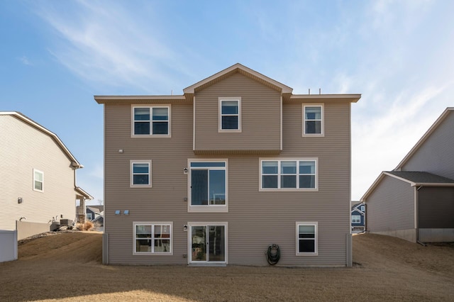 view of rear view of property