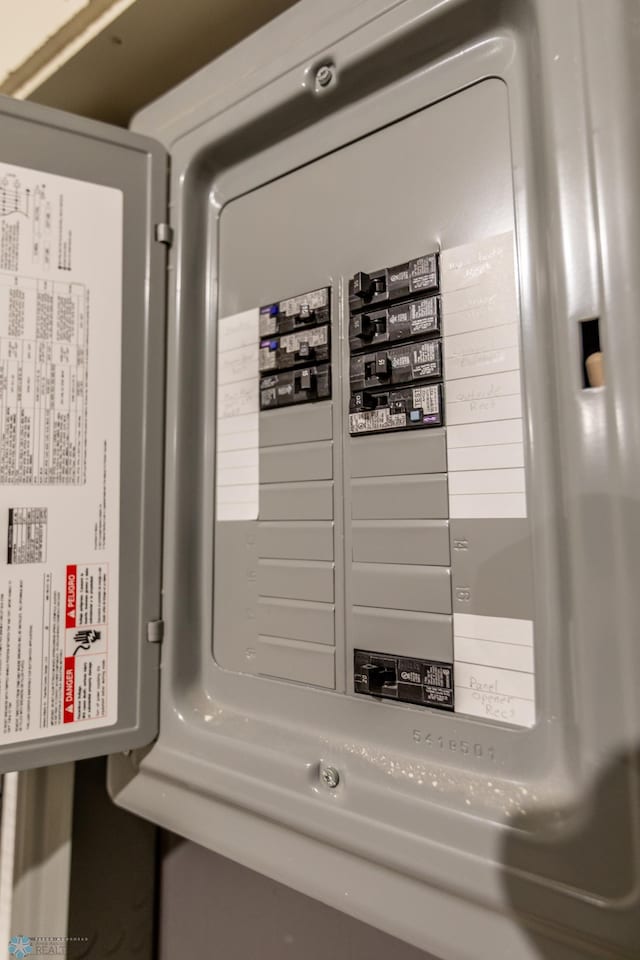 utilities with electric panel