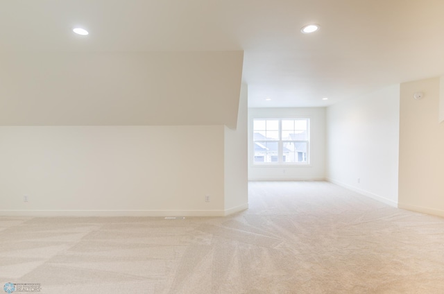 5172 Mira Way W, West Fargo, ND 58078 - bonus room featuring light colored carpet, recessed lighting, and baseboards
