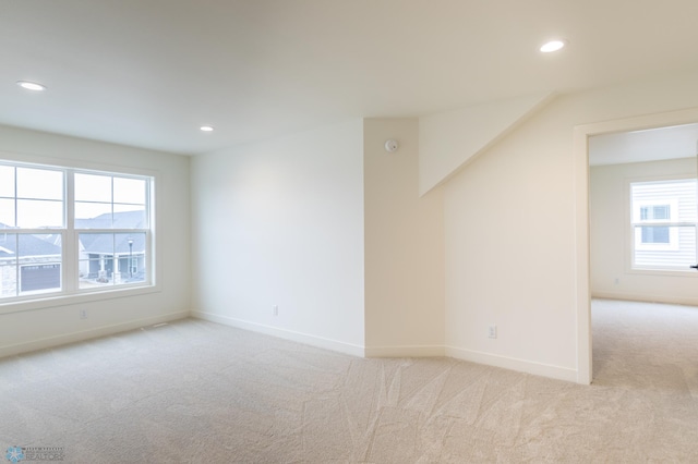 5172 Mira Way W, West Fargo, ND 58078 - carpeted empty room featuring recessed lighting and baseboards