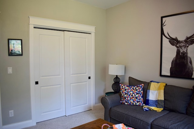 12424 126th Ave NE, Thief River Falls, MN 56701 - living room with carpet floors and baseboards