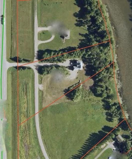 12424 126th Ave NE, Thief River Falls, MN 56701 - aerial map of property and surrounding area with property boundaries highlighted