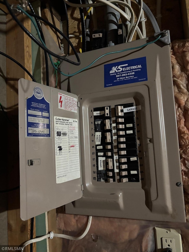 utilities featuring electric panel