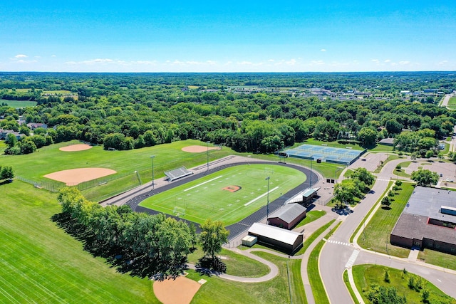 aerial view