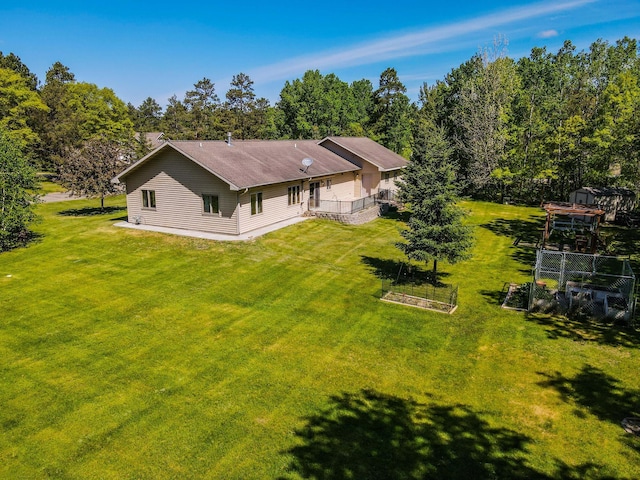 15633 Explorer Ln, Park Rapids, MN 56470 - view from above of property