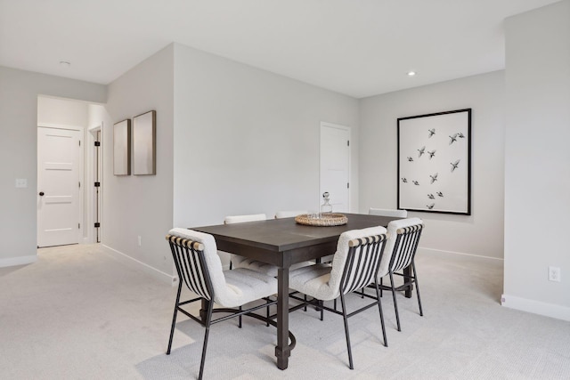 4640 Meadowview Ln, Minnetrista, MN 55331 - dining area with light colored carpet and recessed lighting