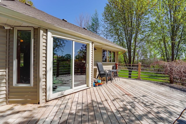 1950 Park Ridge Ct, Chaska, MN 55318 - view of wooden deck