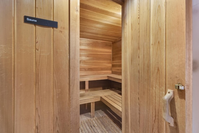 view of sauna / steam room