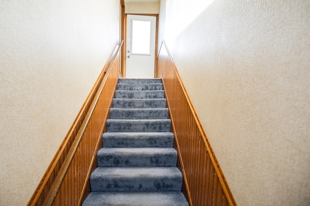 view of staircase