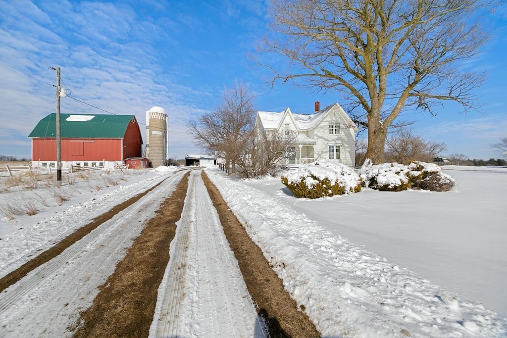 3066 State Road 29, Spring Valley, WI 54767 - view of street featuring driveway