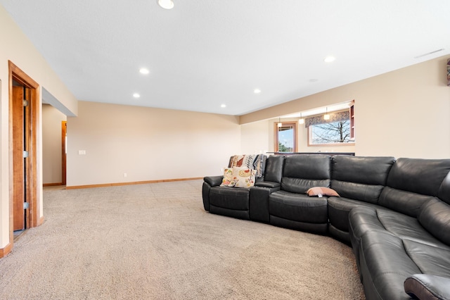 1502 Epperstone Enclave, Byron, MN 55920 - living room with carpet flooring and recessed lighting
