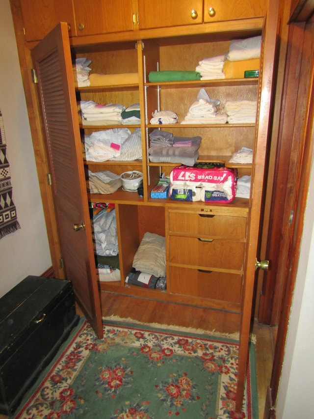 view of closet