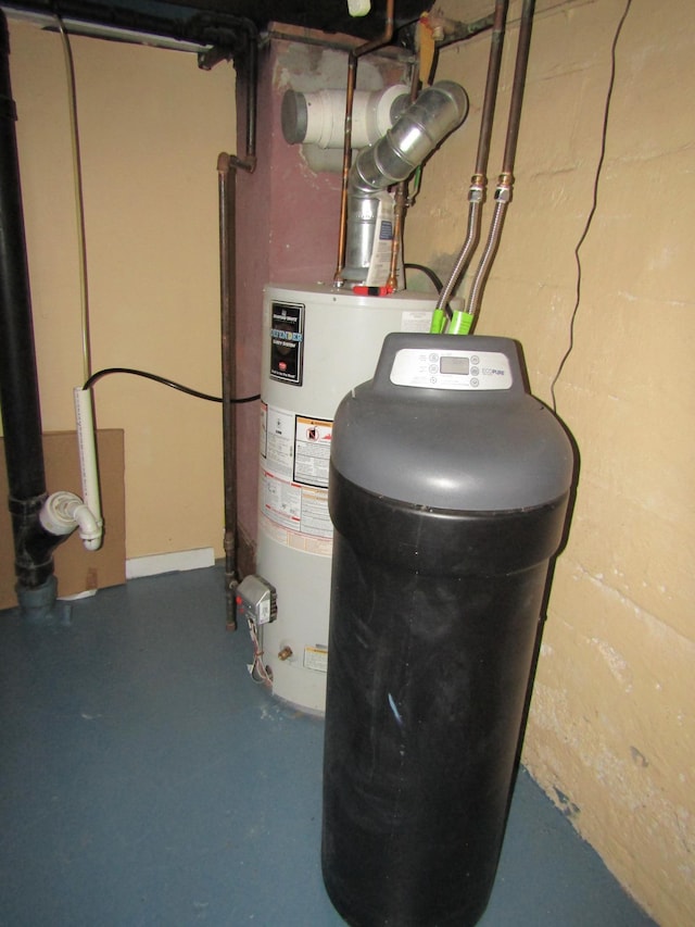 utilities featuring water heater