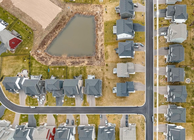 birds eye view of property featuring a residential view