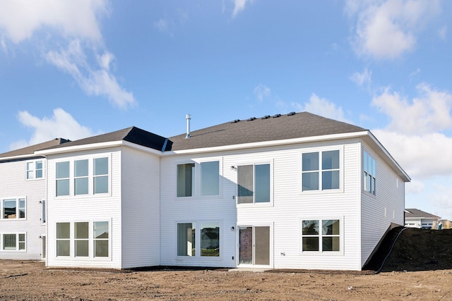 view of rear view of property