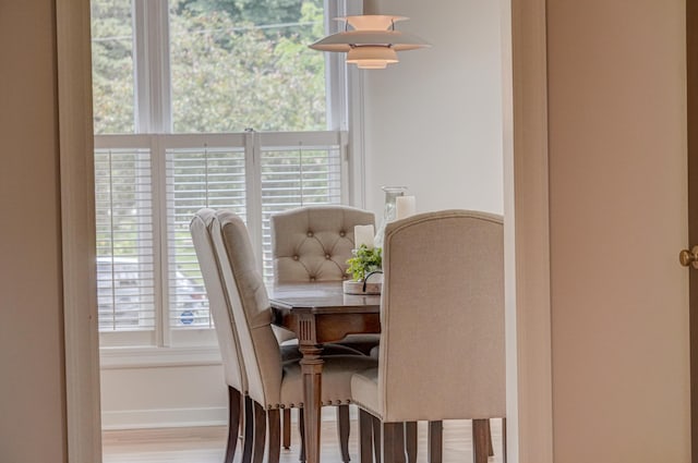 355 Laurel Ave, Saint Paul, MN 55102 - dining space featuring wood finished floors and baseboards