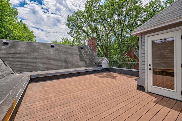 355 Laurel Ave, Saint Paul, MN 55102 - view of wooden deck